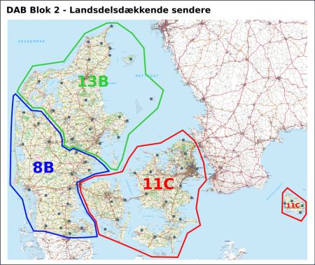 DAB Blok 2 - Øst og vest for Lillebælt DK